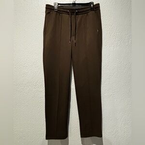 H&M Men's Dark Green/Brown Joggers
